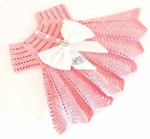 DIY Vestido niña a crochet