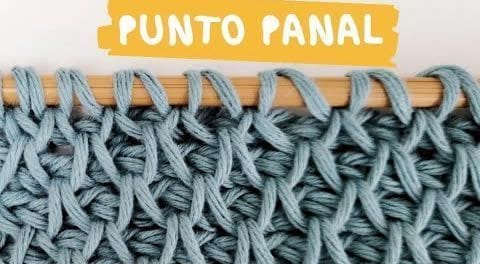 Punto smock o panal de abejas en tunecino