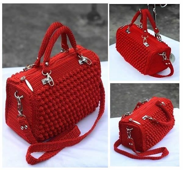 DIY Bolso Tipo Chanel a crochet