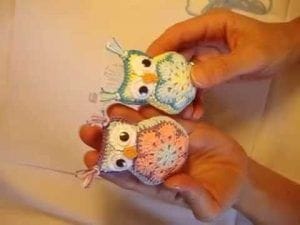 Patrón Búho flor africana