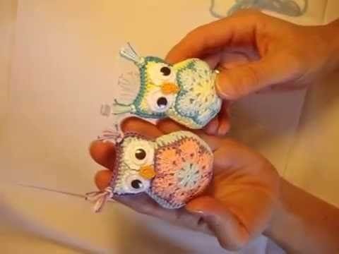 Patrón Búho flor africana