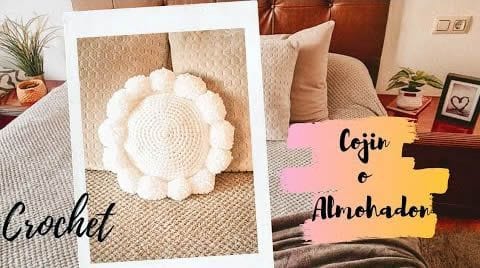 Cojín o almohada a crochet DIY