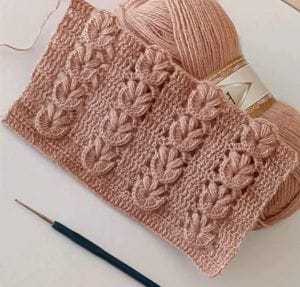 Punto de fantasía a crochet
