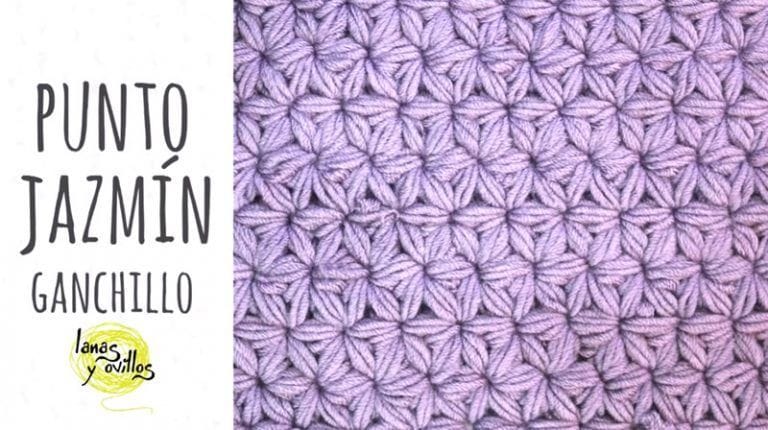 Punto Jazmín a crochet