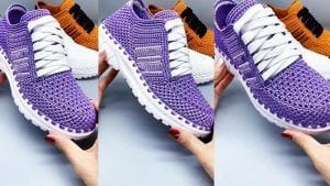 DIY Deportivas a crochet paso a paso