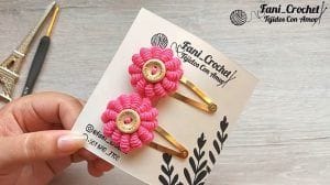 Ganchos para el pelo a crochet