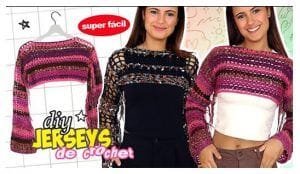Jersey a crochet de moda