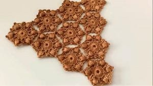 Punto fantasía para tejer un chal