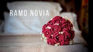 Ramo de novia a crochet