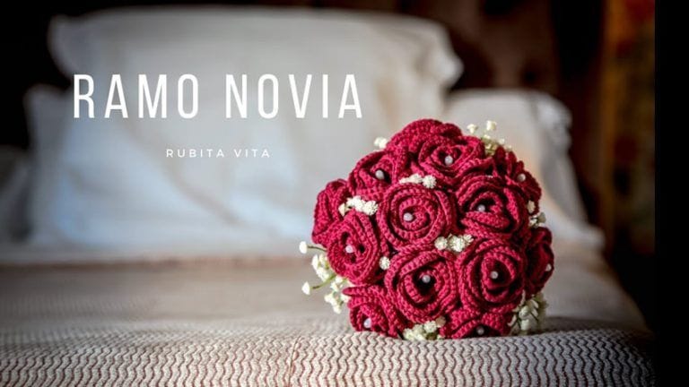 Ramo de novia a crochet