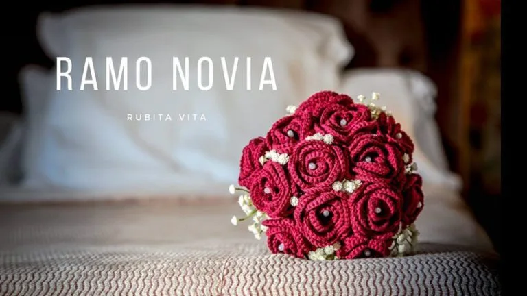 Ramo de novia a crochet