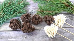 DIY Piñas tejidas a crochet