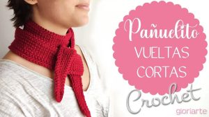 Pañuelo de Cuello Corto a Crochet